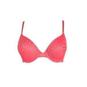 victoria’s secret pink leopard t-shirt bra
